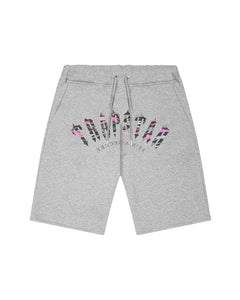 Irongate Arch Camo Shorts - Grey/Pink
