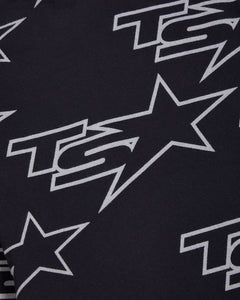 TS Star All Over Hoodie - Black
