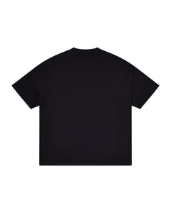 Hyperdrive Embroidered Tee - Black/Grey
