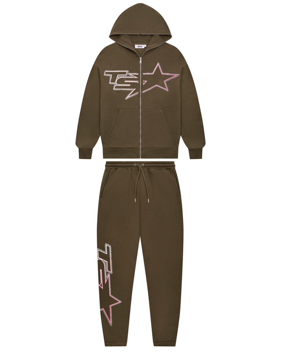 TS Star Tracksuit Brown Trapstar London