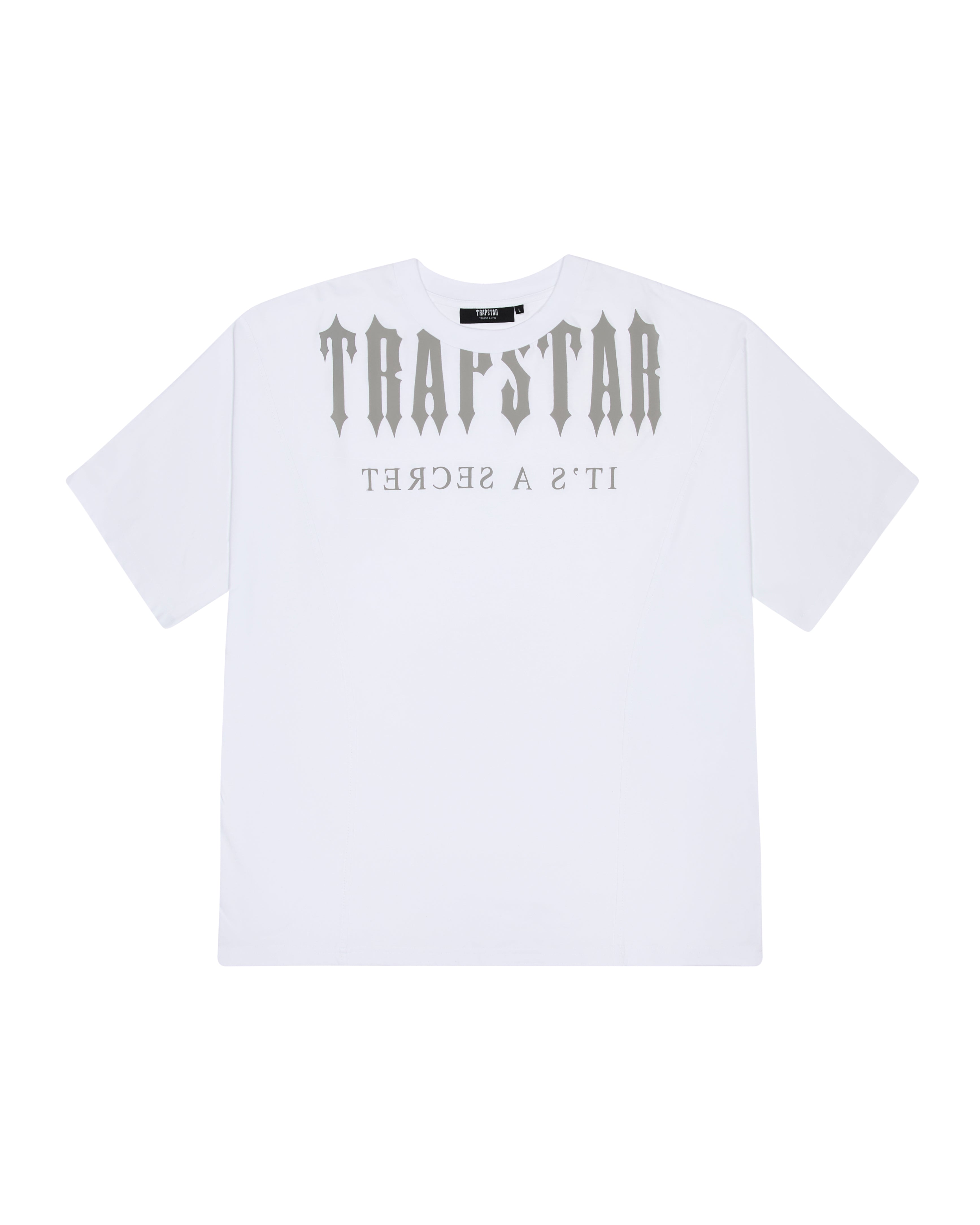 【Trapstar London】DECONSTRUCTED DECODED TEE Tシャツ 半袖 Deconstructed Decoded Tee - White/Grey – Trapstar London
