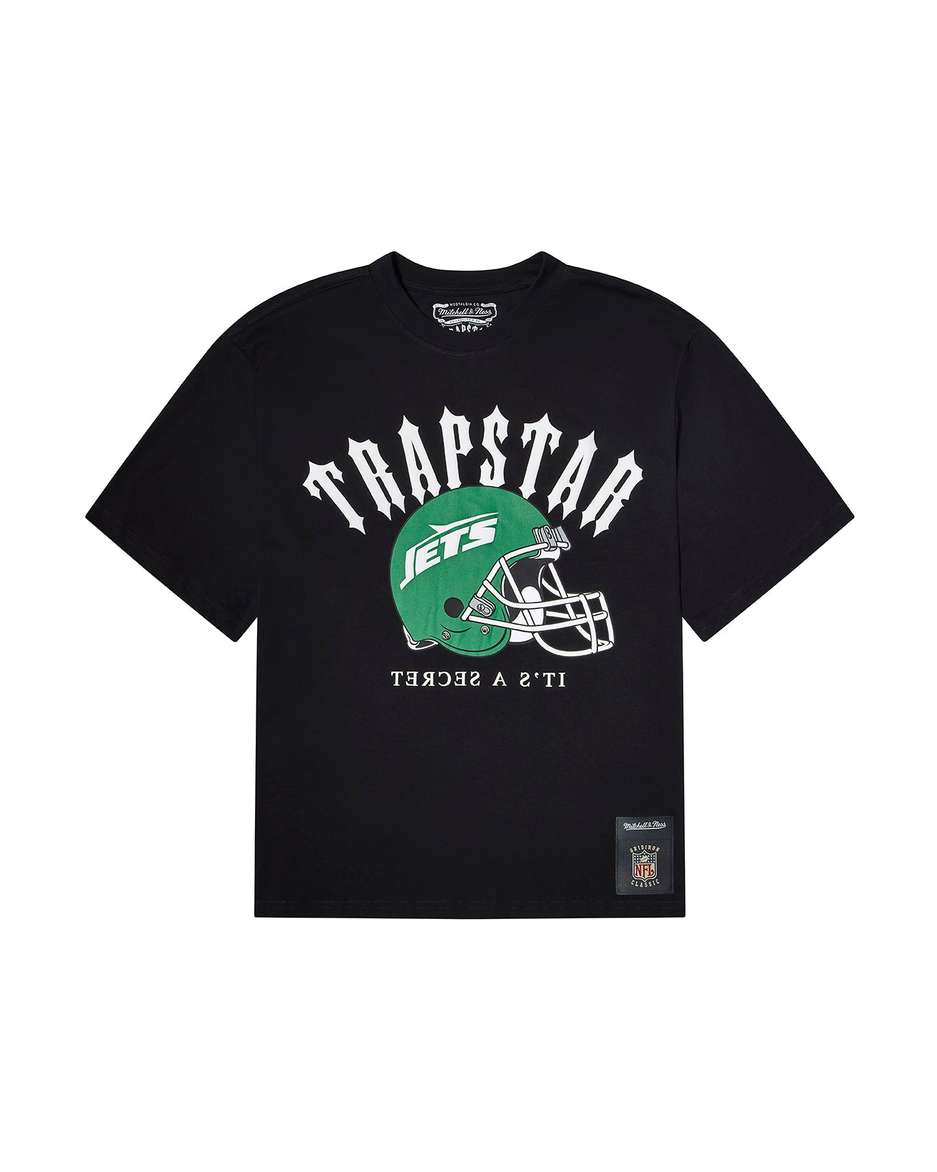 Trapstar x NFL Jets Irongate Helmet Tee - Black – Trapstar London