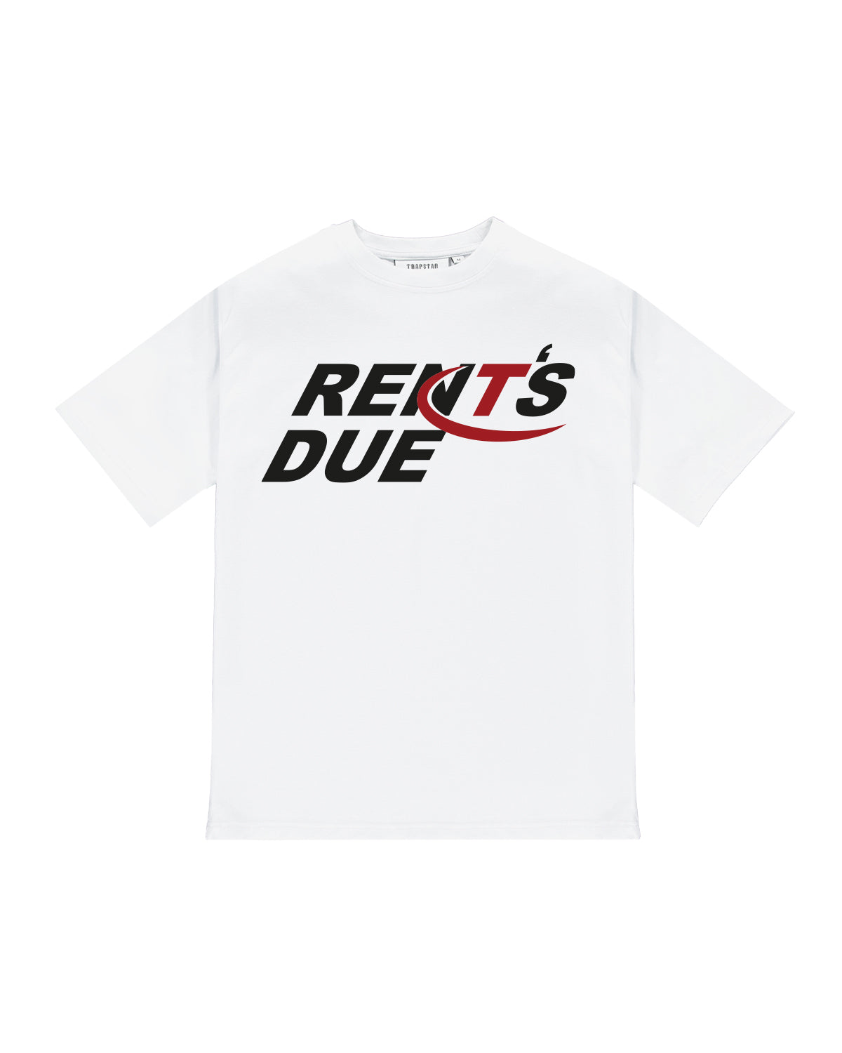 Trapstar x Nemzzz Rent's Due Tee - White