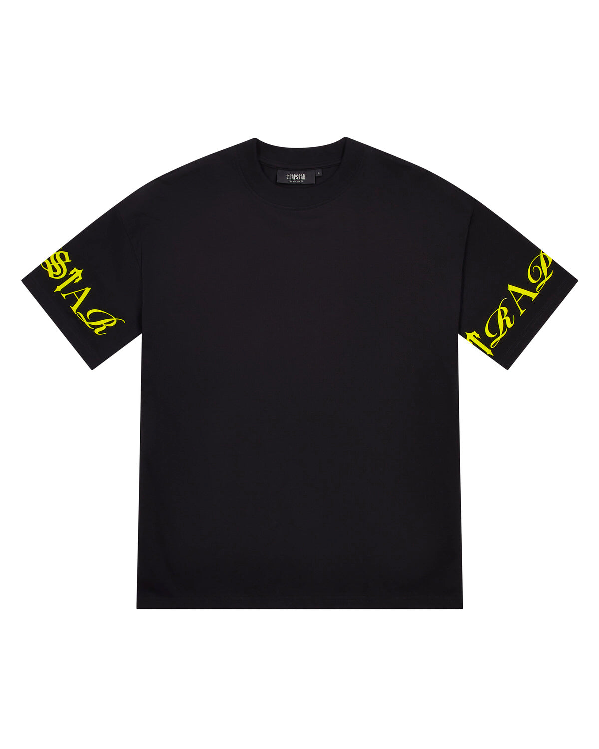 Trapstar Script Tee - Black/Slime – Trapstar London