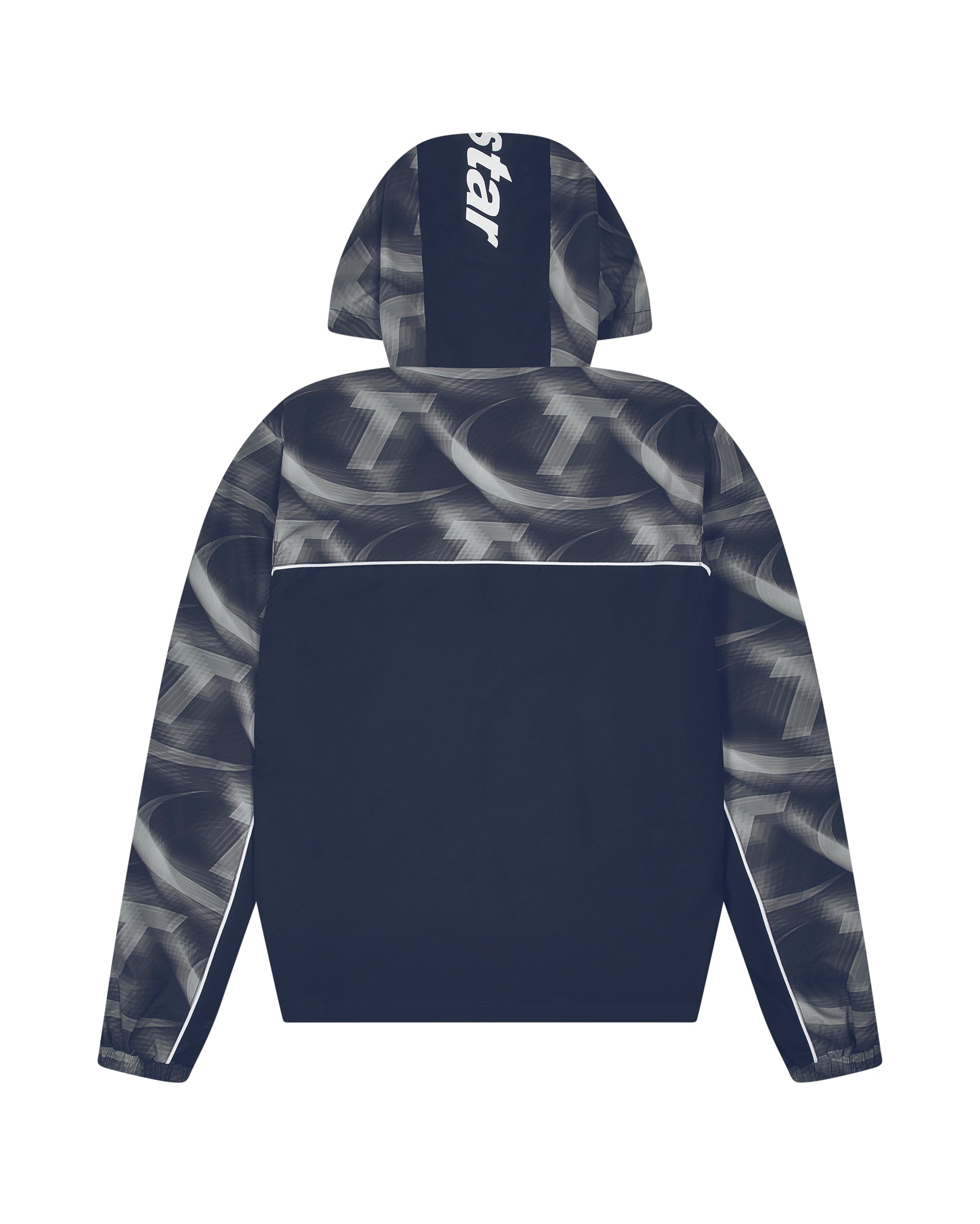 Hyperdrive Print Windbreaker - Navy