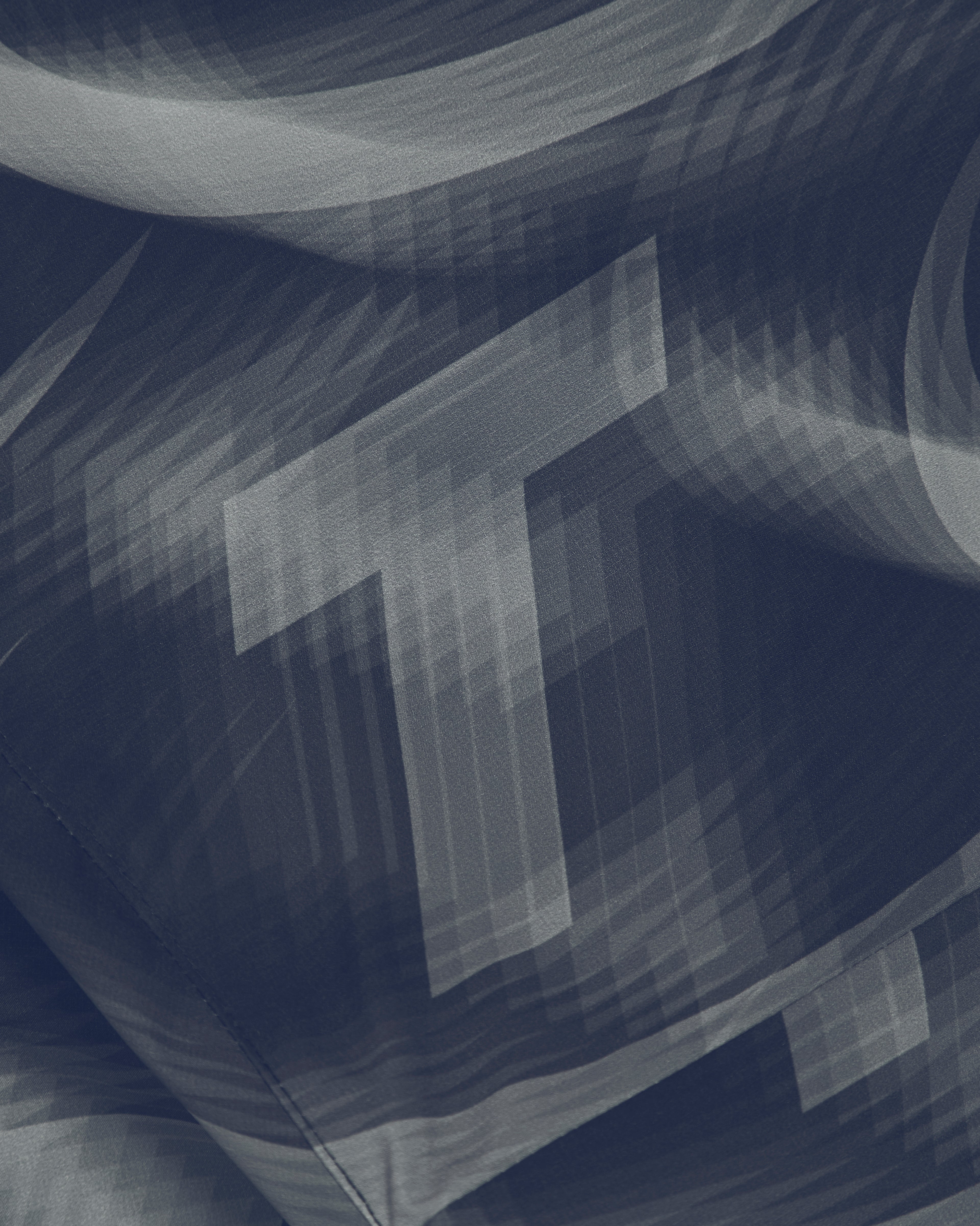 Hyperdrive Print Windbreaker - Navy