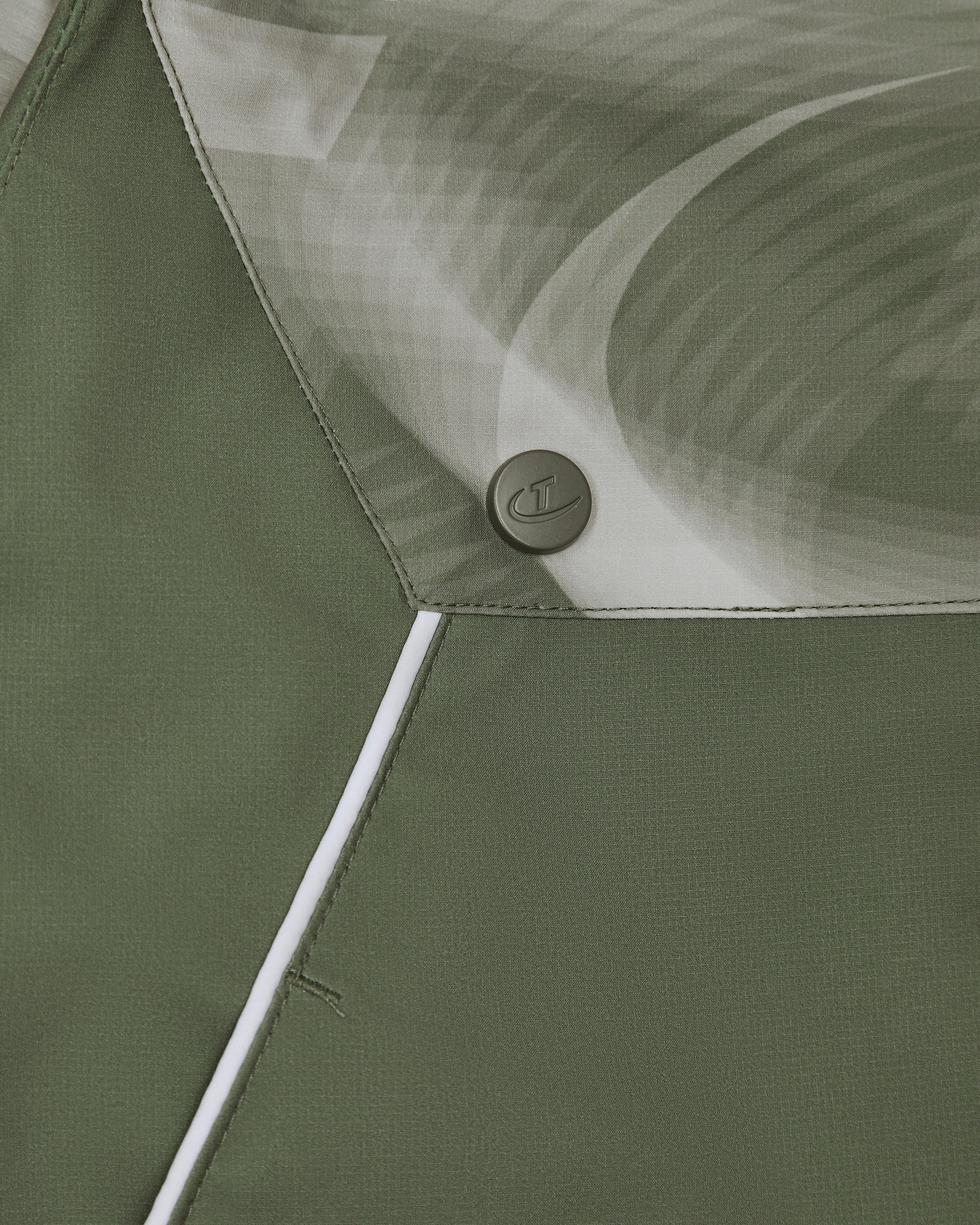 Hyperdrive Print Windbreaker - Khaki