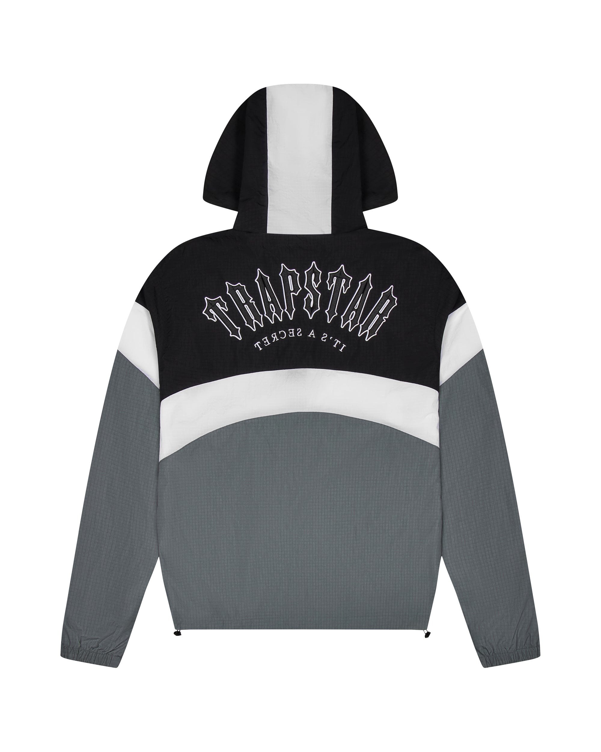 Irongate Metal Badge Windbreaker - Black