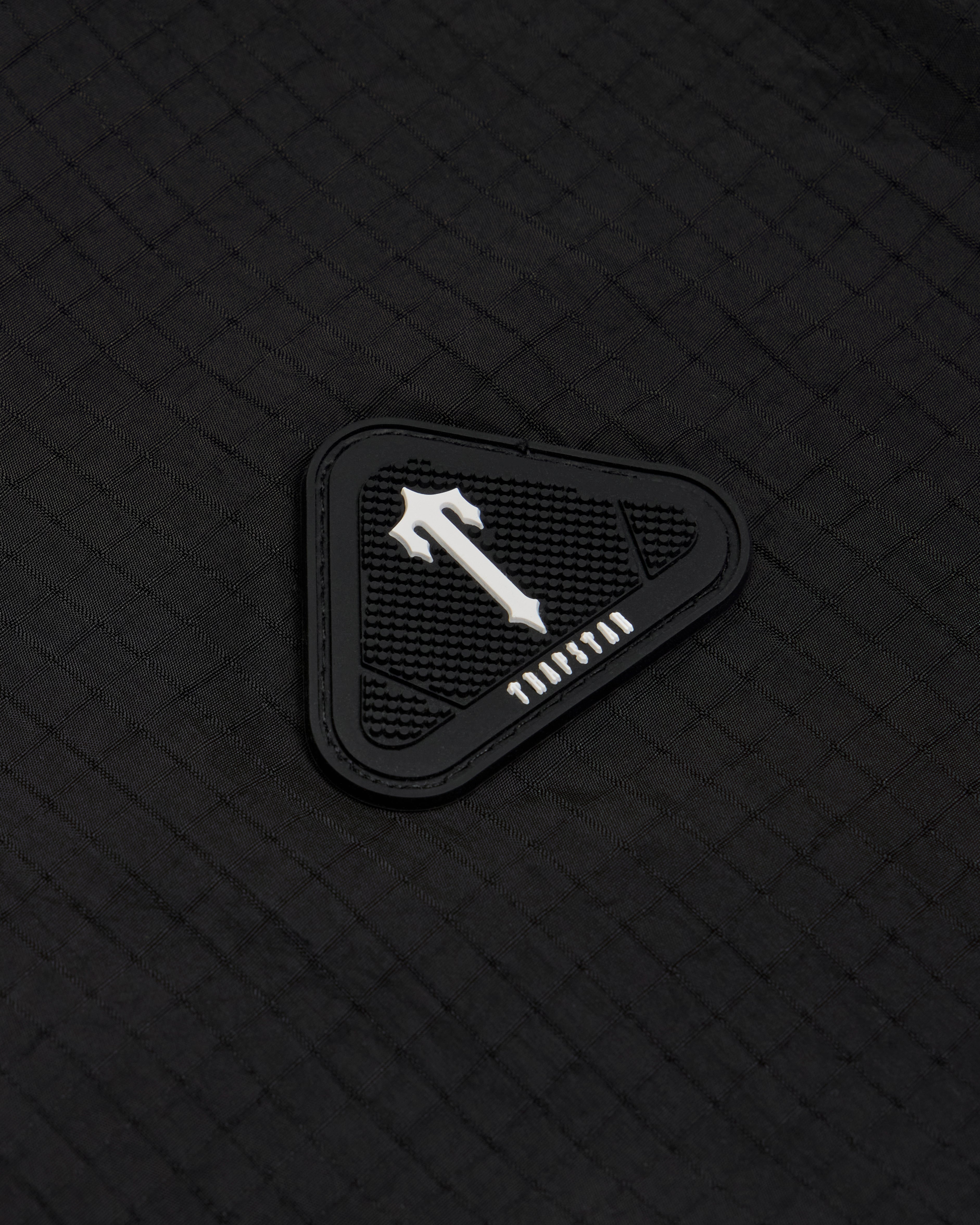 Irongate Metal Badge Windbreaker - Black