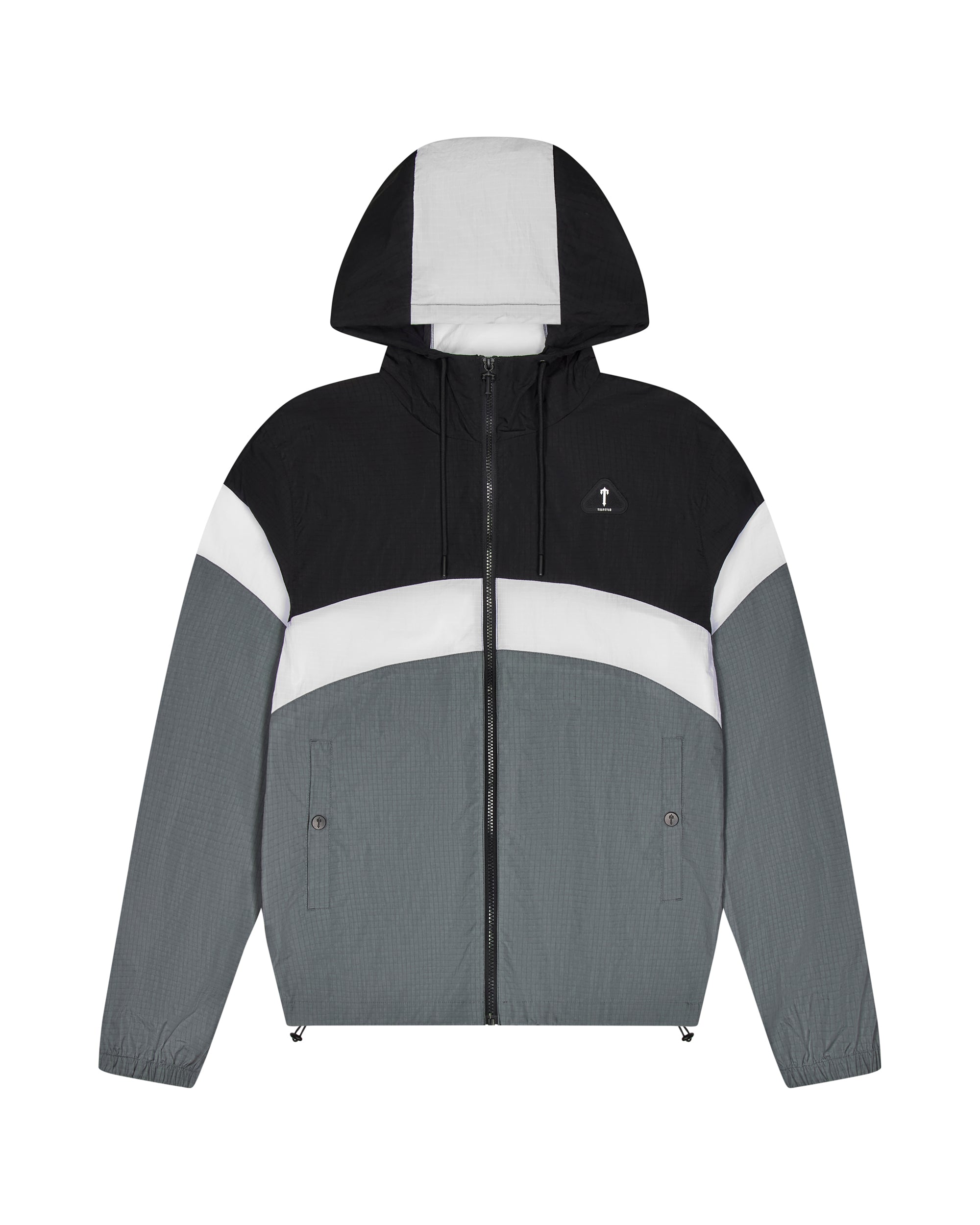Irongate Metal Badge Windbreaker - Black