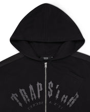 Load image into Gallery viewer, Women&#39;s Denim Panel Deconstructed Track Top - Black