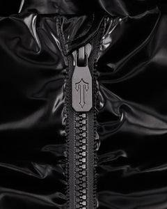 Women's Magnetic T Trim Puffer - Gloss Black