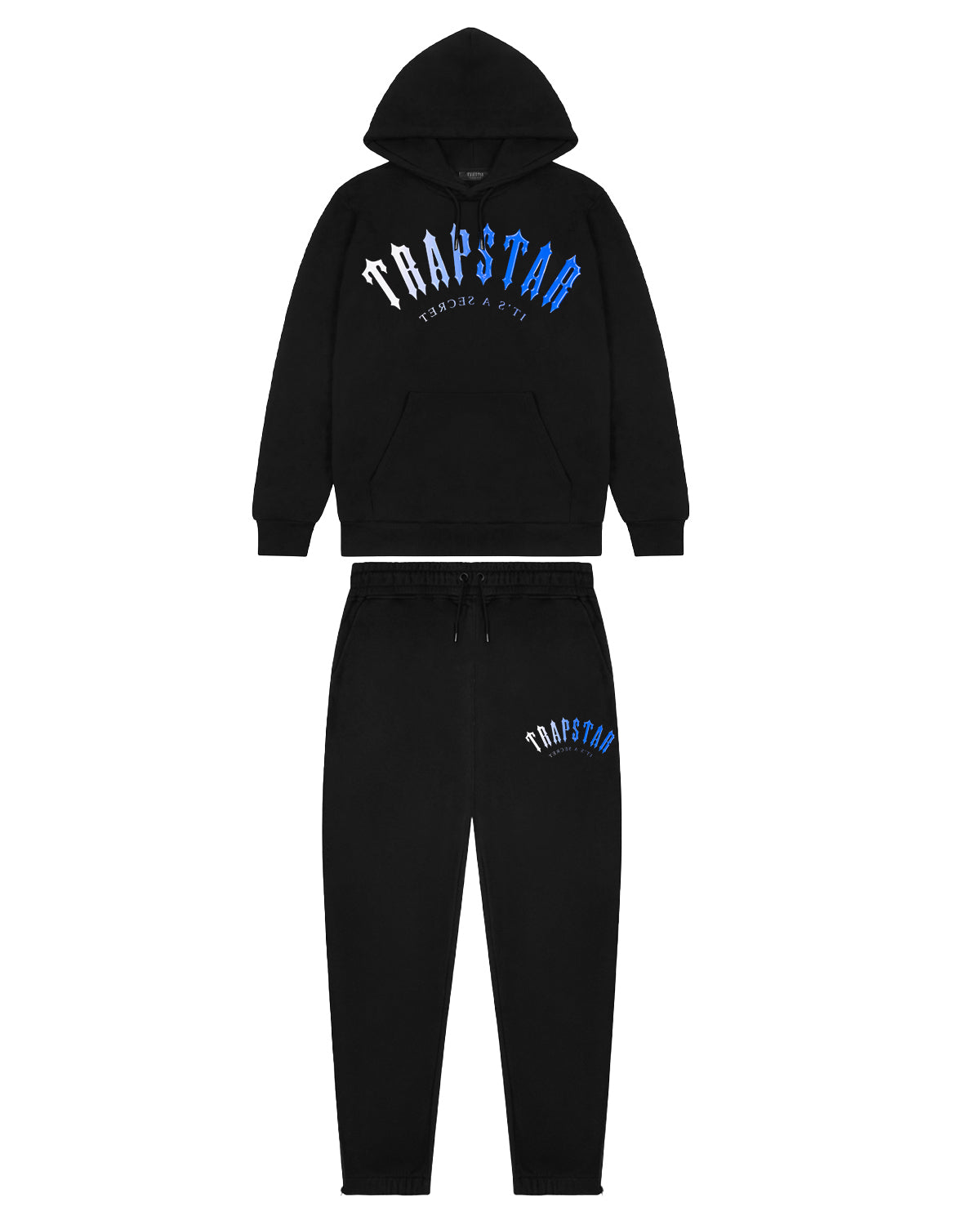 Irongate Arch Fade Tracksuit -Black/Blue