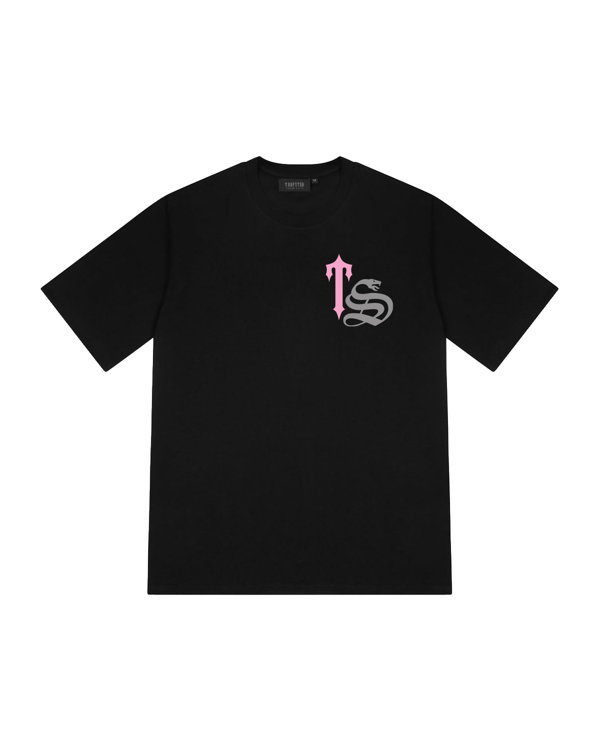 TS Script Tee - Black/Pink