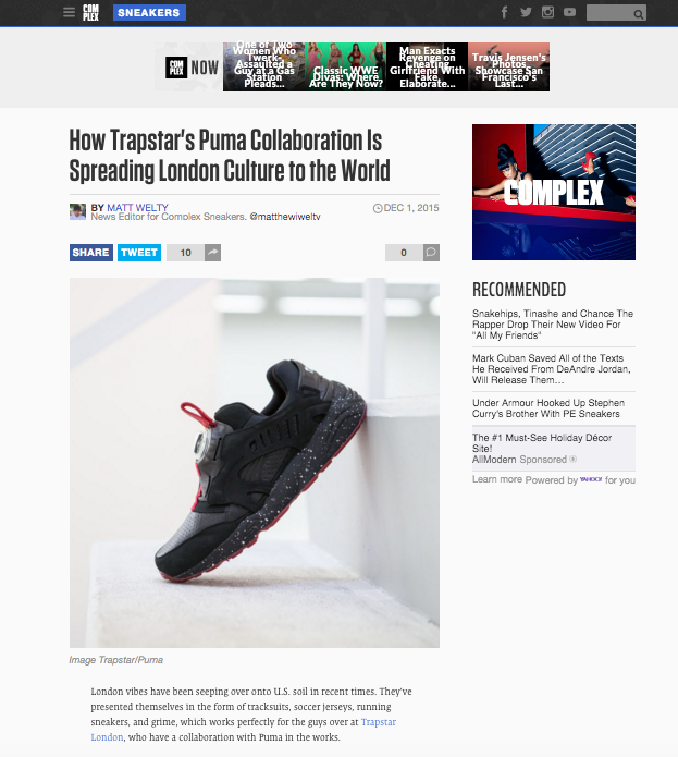 Complex Sneakers
