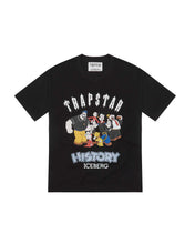 Load image into Gallery viewer, Trapstar x Iceberg Popeye Chenille + Print Oversized T-Shirt - Black