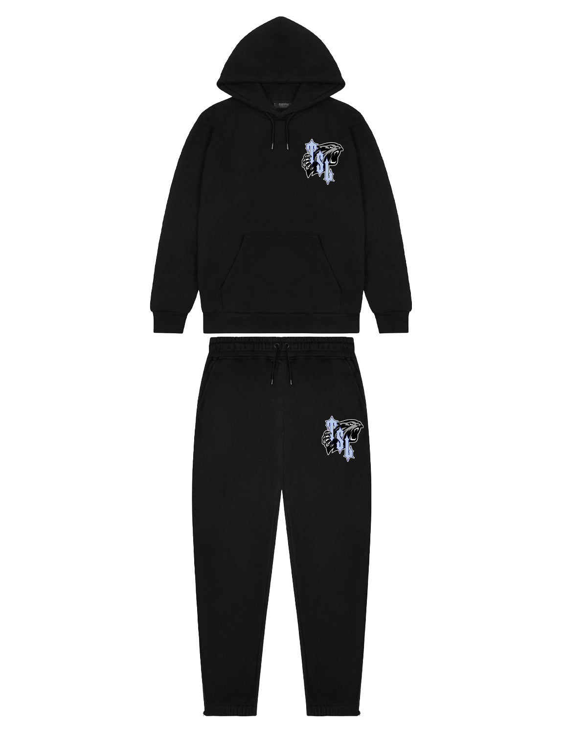  Trapstar TSL Shooters Tracksuit - Black/Ice Edition