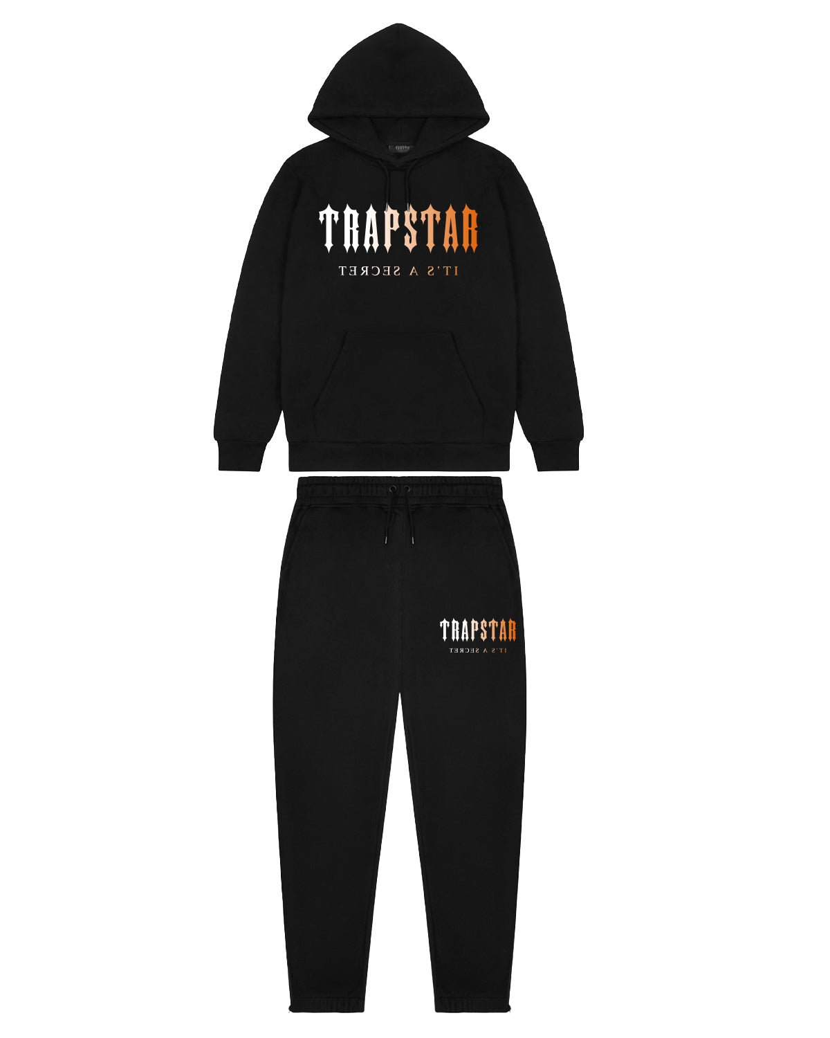 *PRE ORDER* Decoded Print Tracksuit - Black/Orange