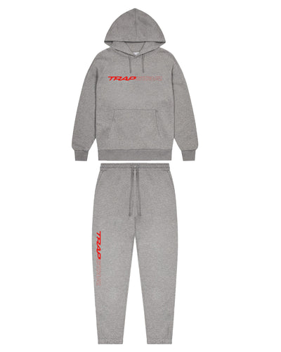 Full Speed Tracksuit - Grey/Red