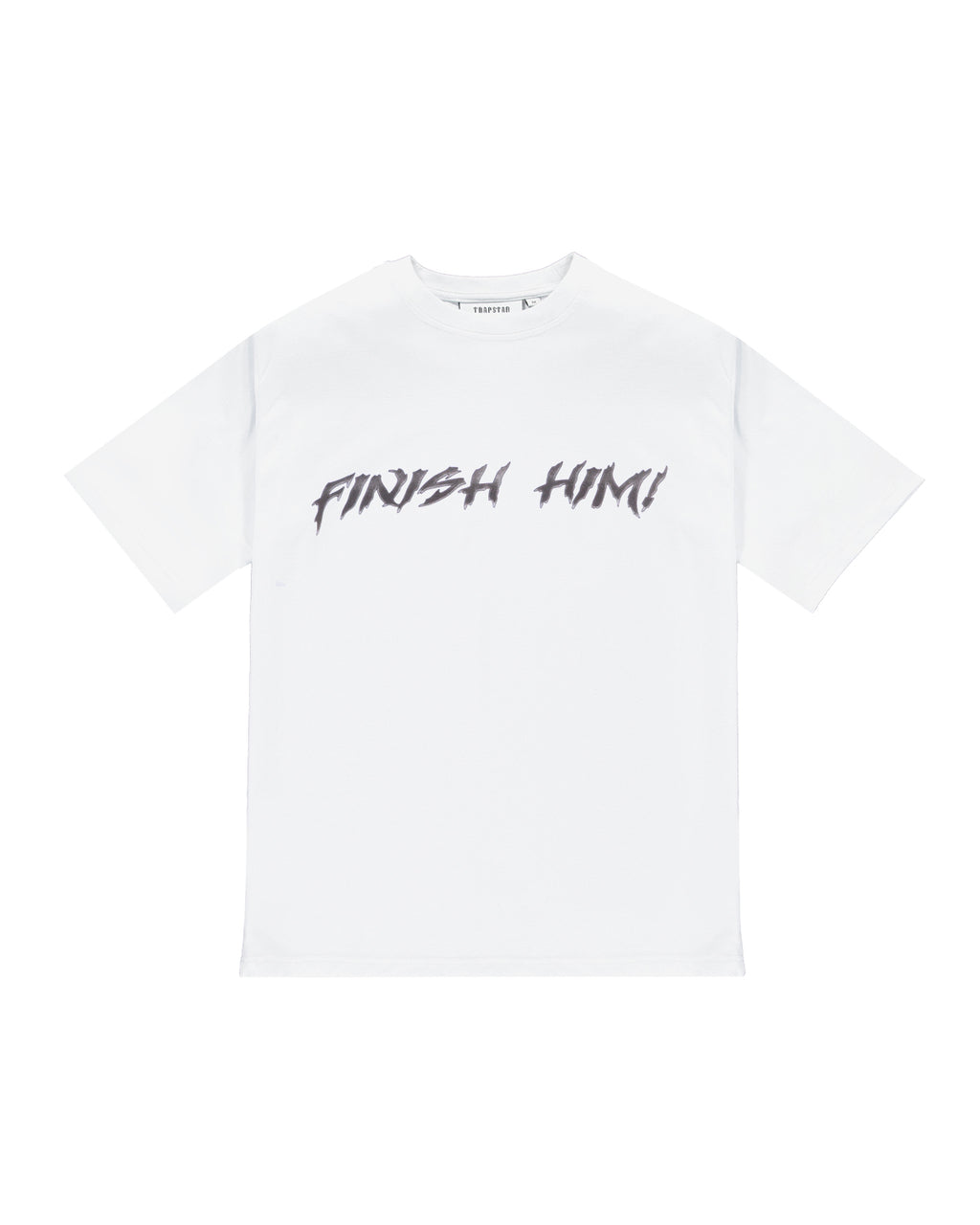 Trapstar x Mortal Kombat Finish Him Tee - White