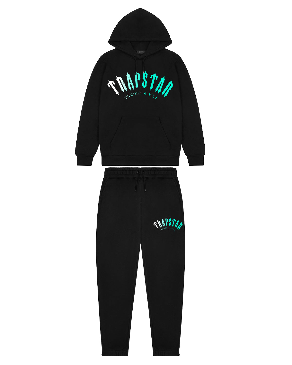 Irongate Arch Fade Tracksuit -Black/Teal