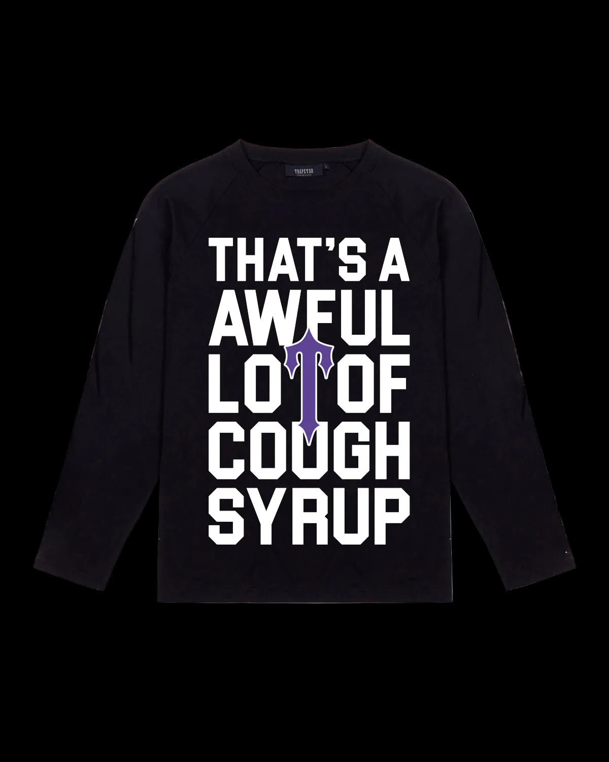 *PRE ORDER* Trapstar x Cough Syrup OG Longsleeve Tee - Black