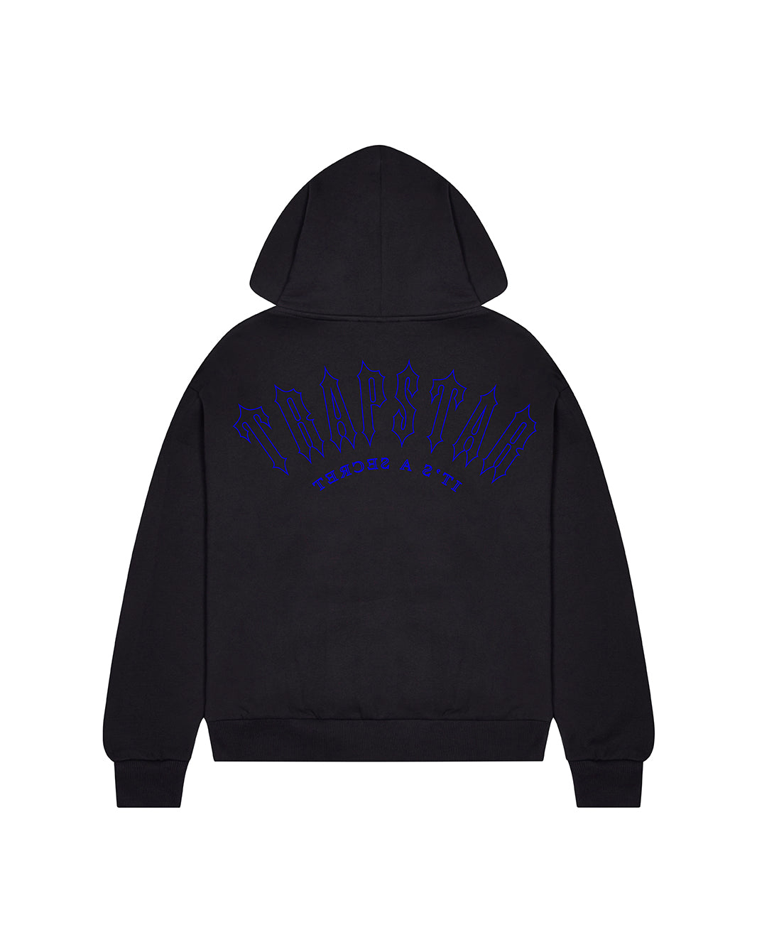 Arch Zip Hoodie - Black/Blue