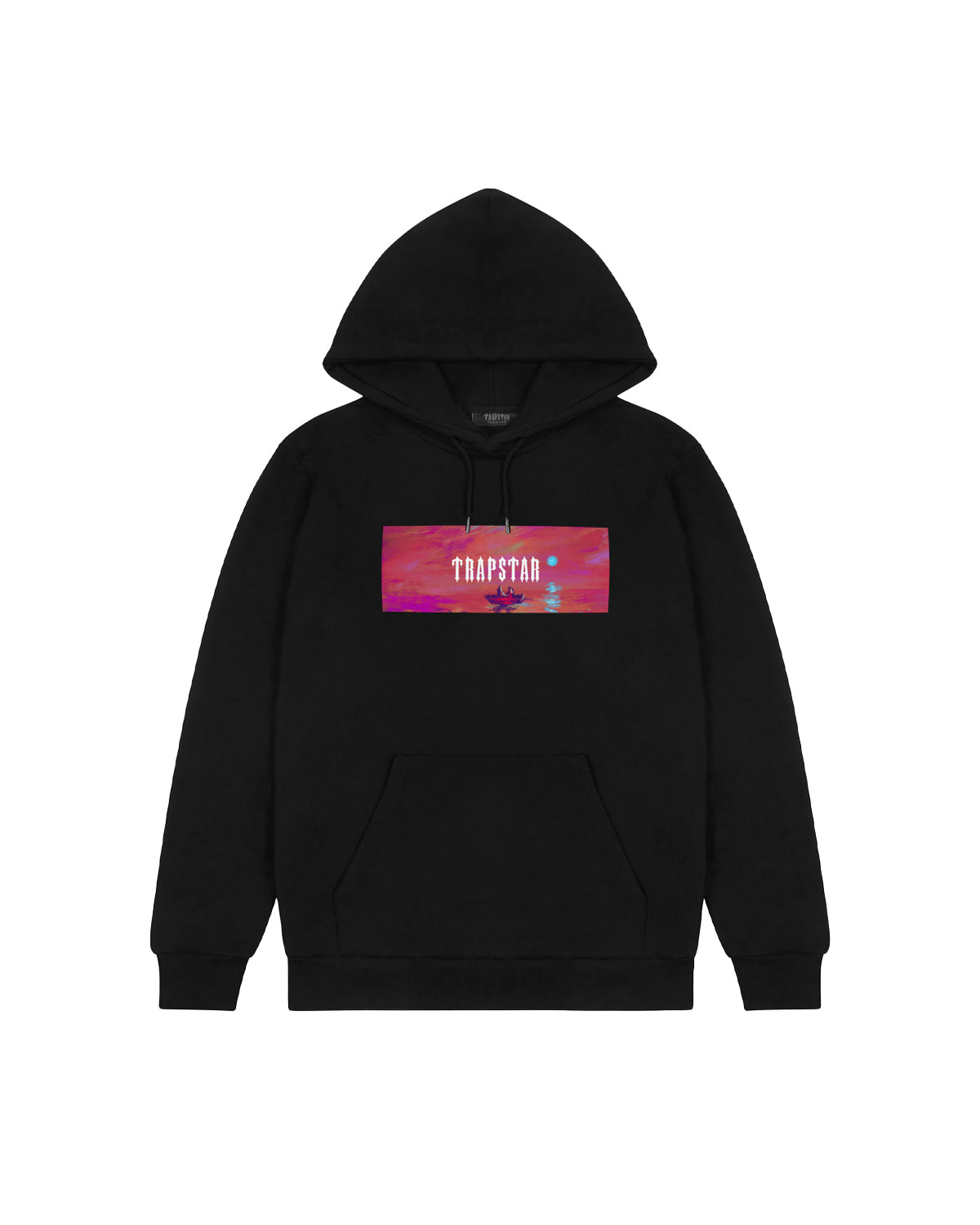 Trapstar x Dave Box Logo Hoodie - Black