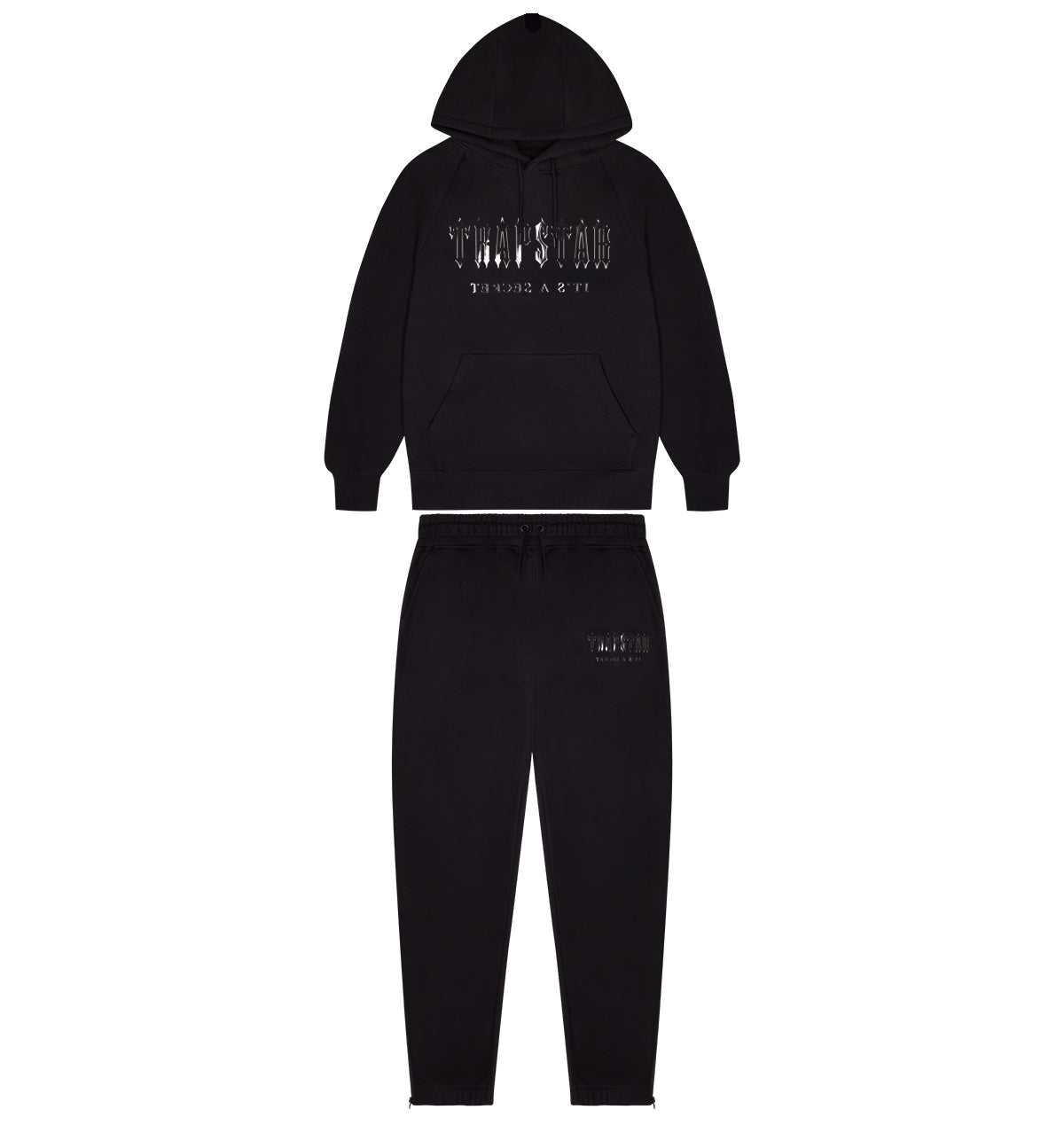 Decoded Gel Tracksuit - Black Monochrome