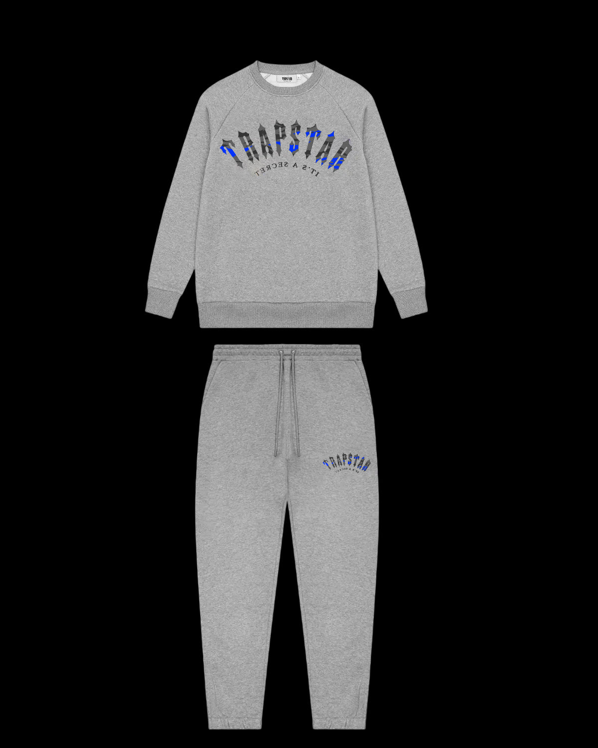*PRE ORDER* Irongate Arch Crewneck Tracksuit - Grey/Midnight