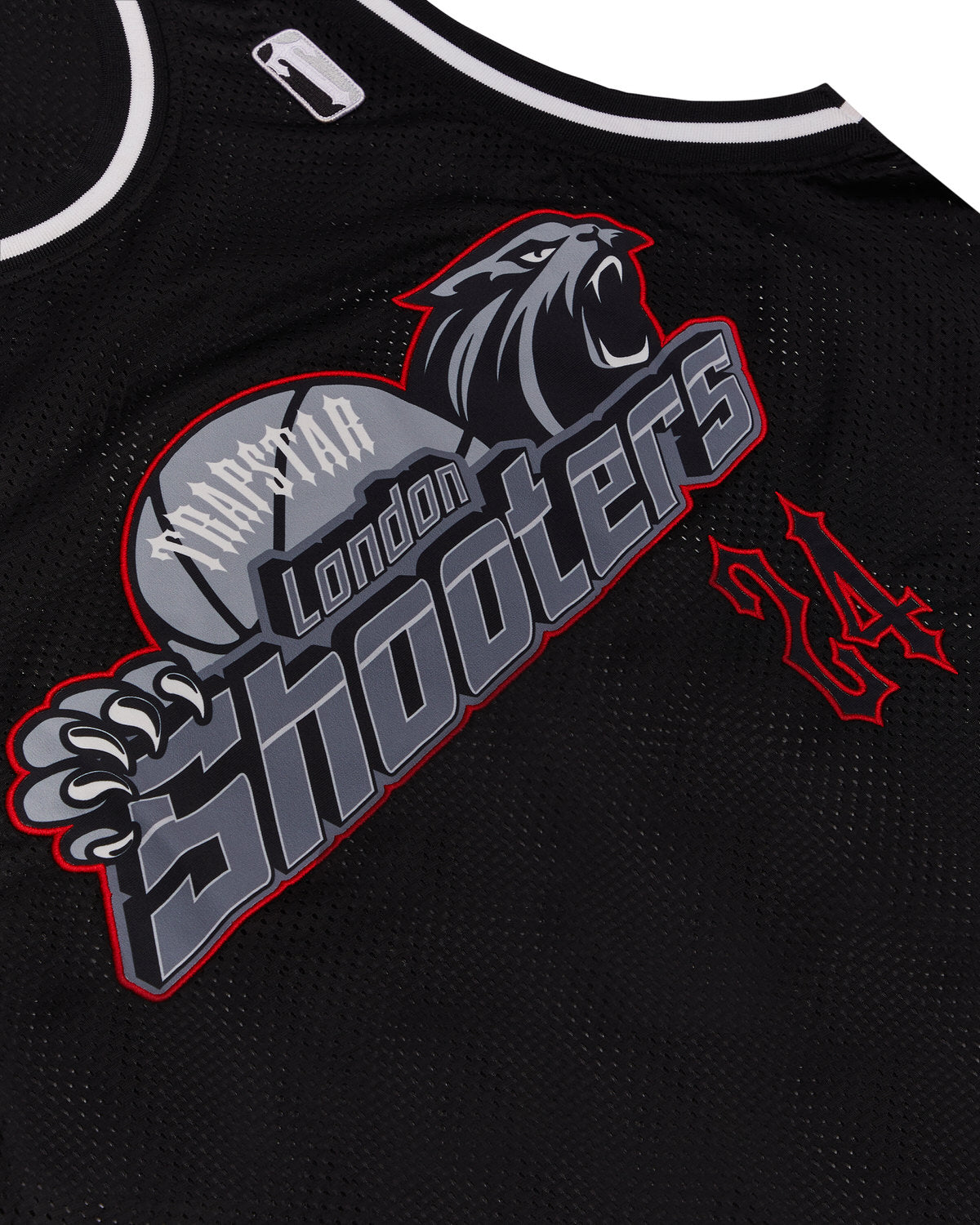 Shooters Basketball Vest - Black/Red