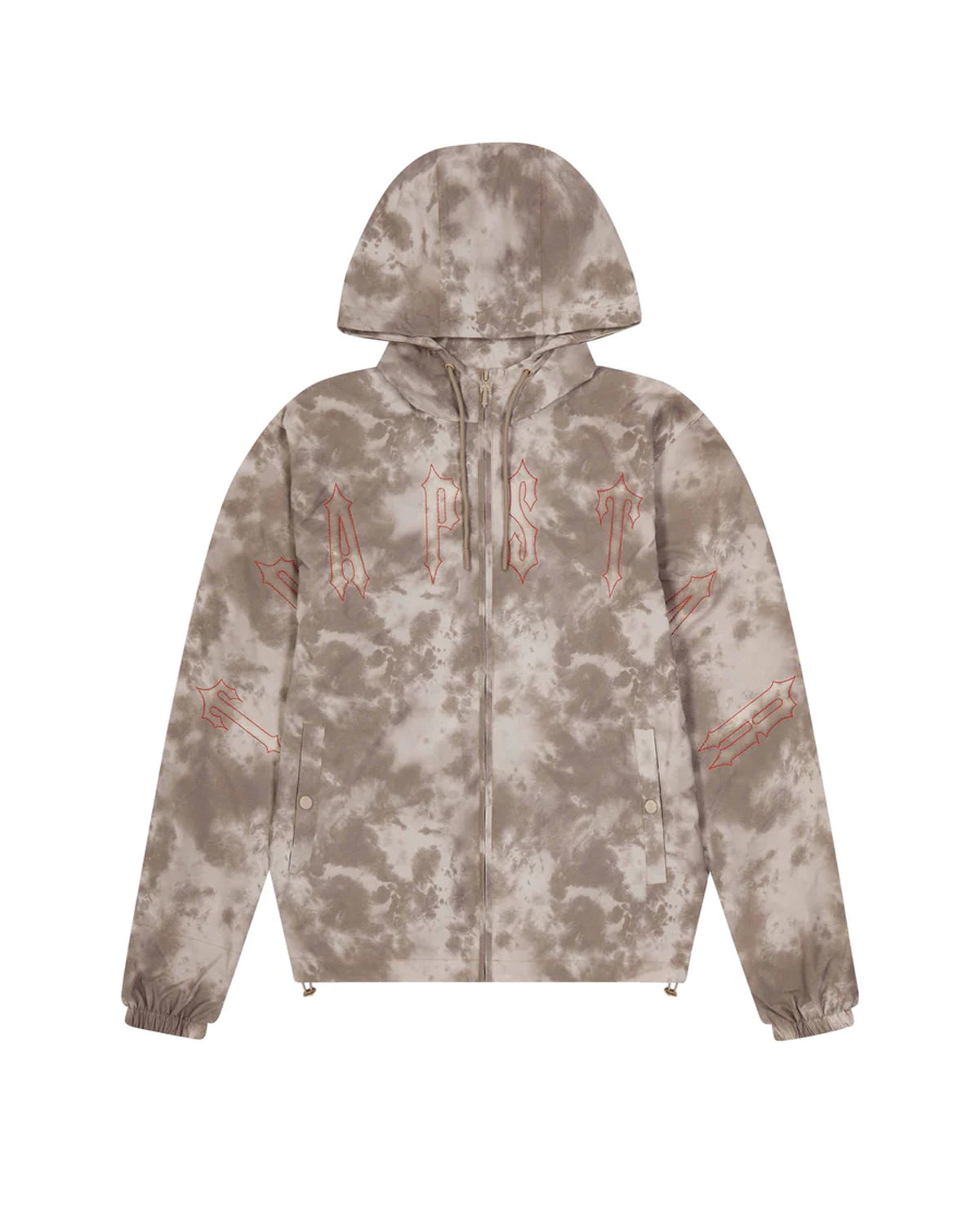 Pigment Irongate Windbreaker - Iced Coffee