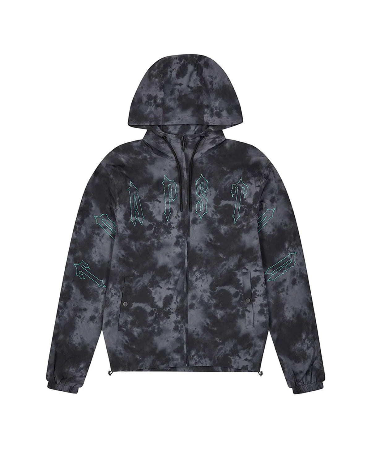 Pigment Irongate Windbreaker - Black