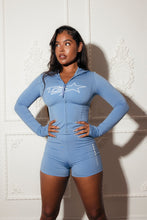 Load image into Gallery viewer, Women&#39;s TS-Star Zip Top - Blue