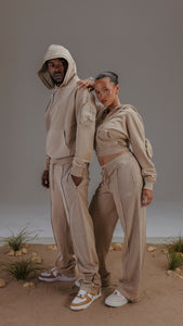 Women's Construct Jogging Bottoms - Iced Coffee