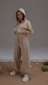 Women's Construct Jogging Bottoms - Iced Coffee
