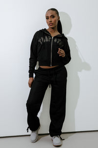 Women’s Mesh Irongate Arch Joggers - Black