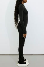 Load image into Gallery viewer, Women’s TS Star Bodysuit - Black/White