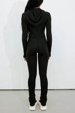 Load image into Gallery viewer, Women’s TS Star Bodysuit - Black/White