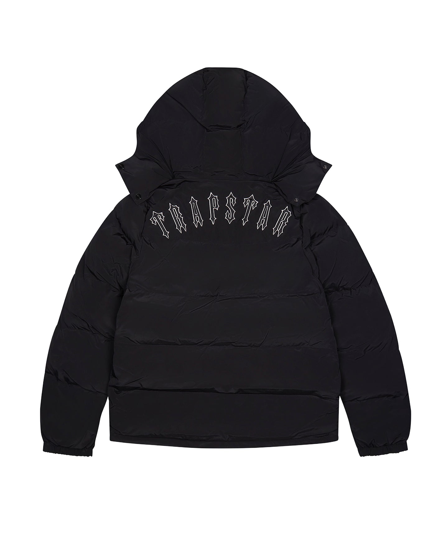 PRE ORDER Irongate Detachable Hooded Puffer Jacket - Black