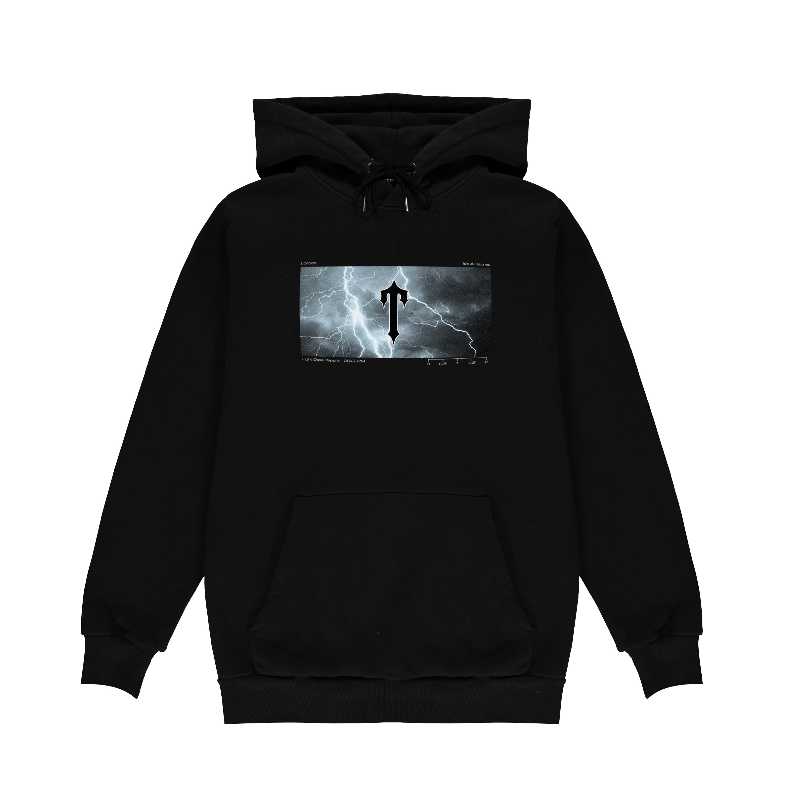 High Voltage Hoodie - Black