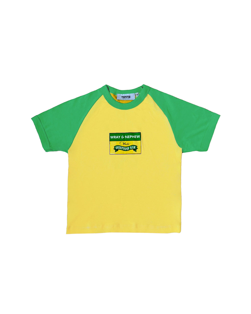 Trapstar x Wray & Nephew Women's Baby Tee - Yellow