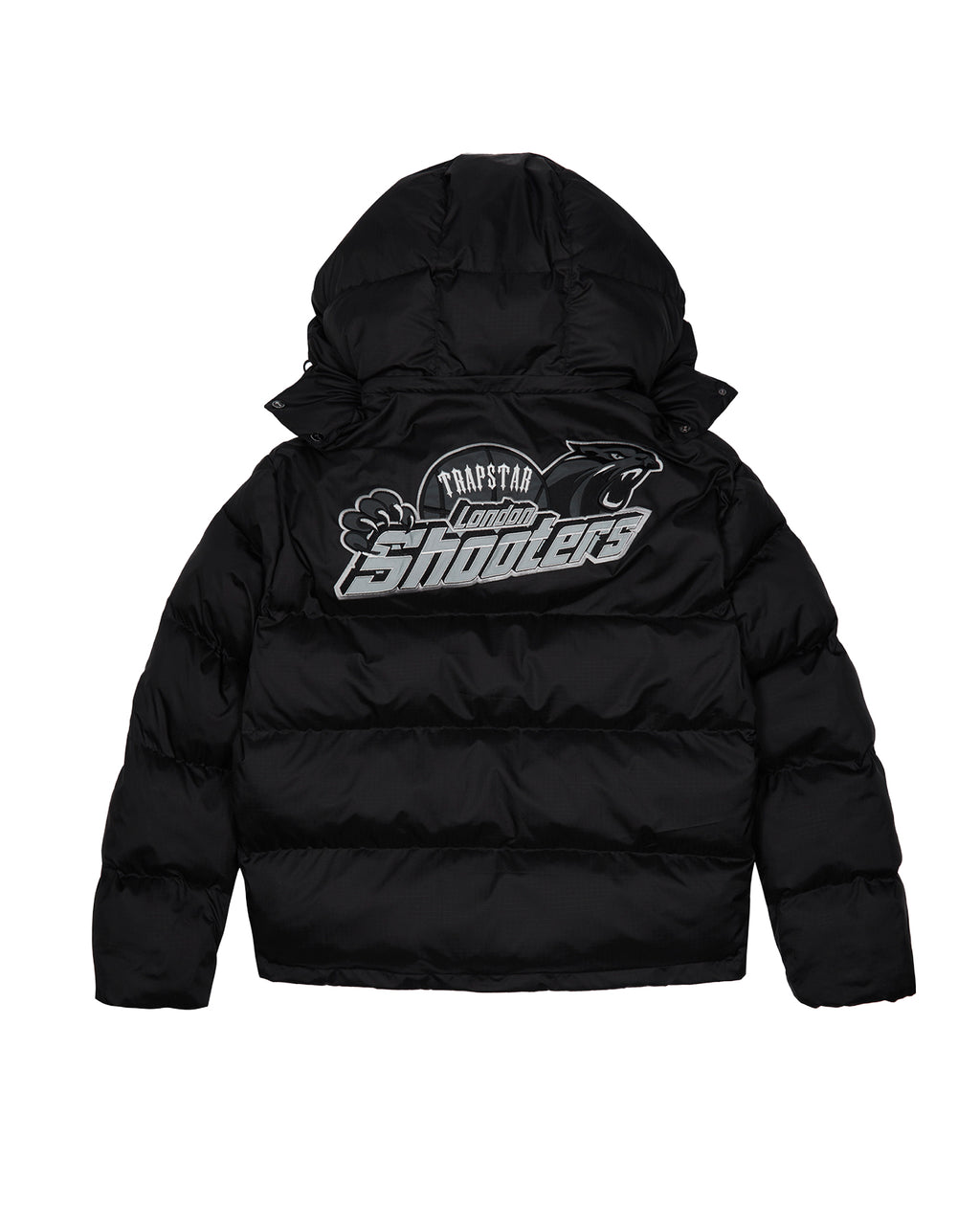 PRE ORDER Shooters Hooded Puffer - Black/Reflective