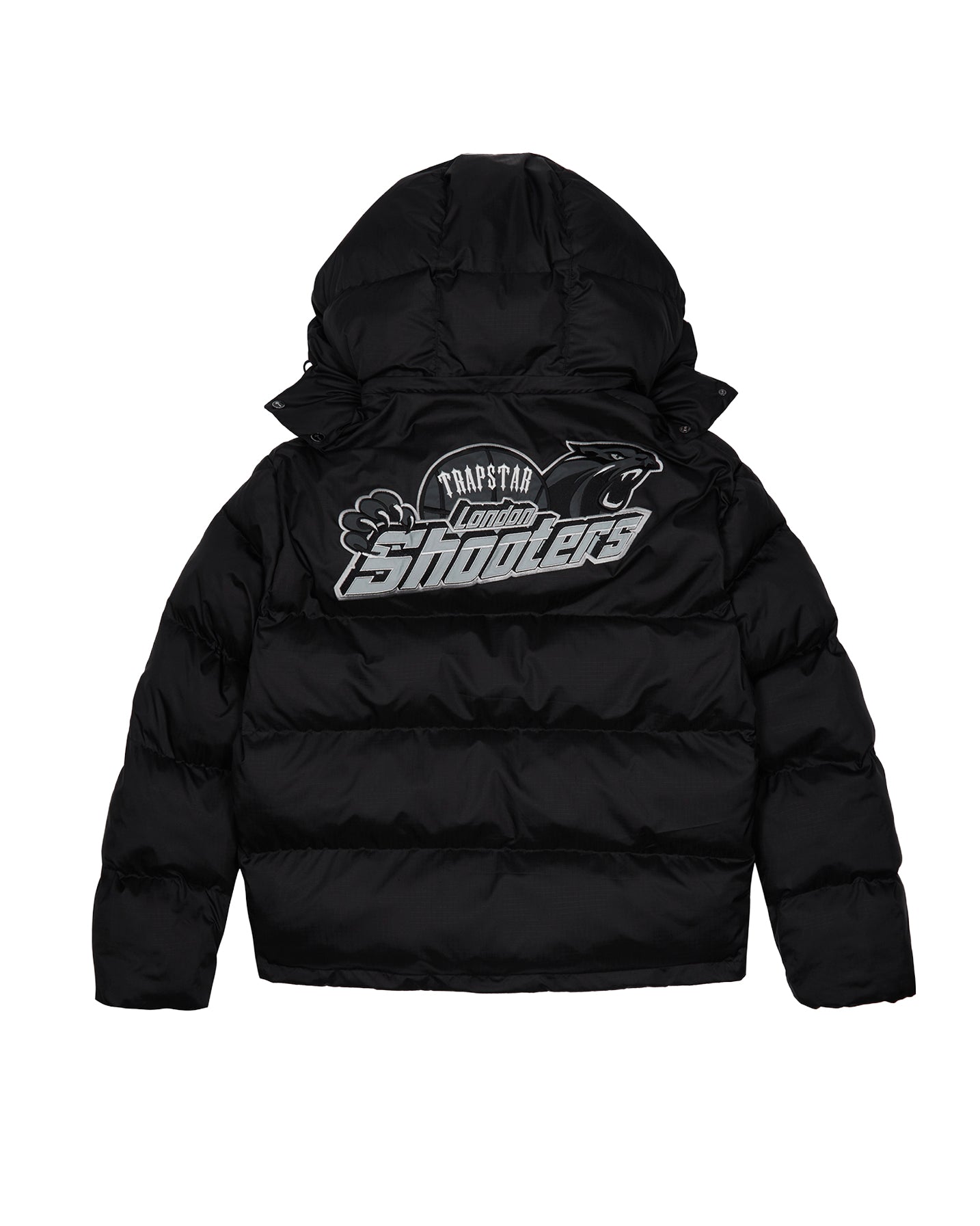 PRE ORDER Shooters Hooded Puffer - Black/Reflective