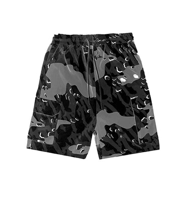 Decoded Camo Shorts - Black Camo