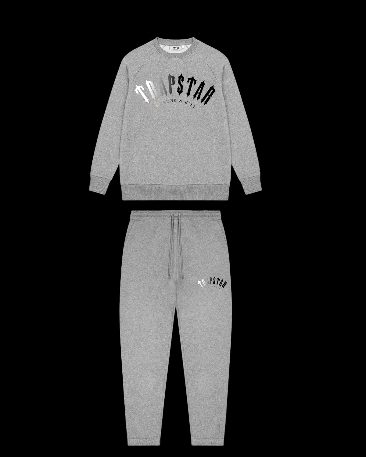 *PRE ORDER* Irongate Arch Fade Crewneck Tracksuit - Grey/Black