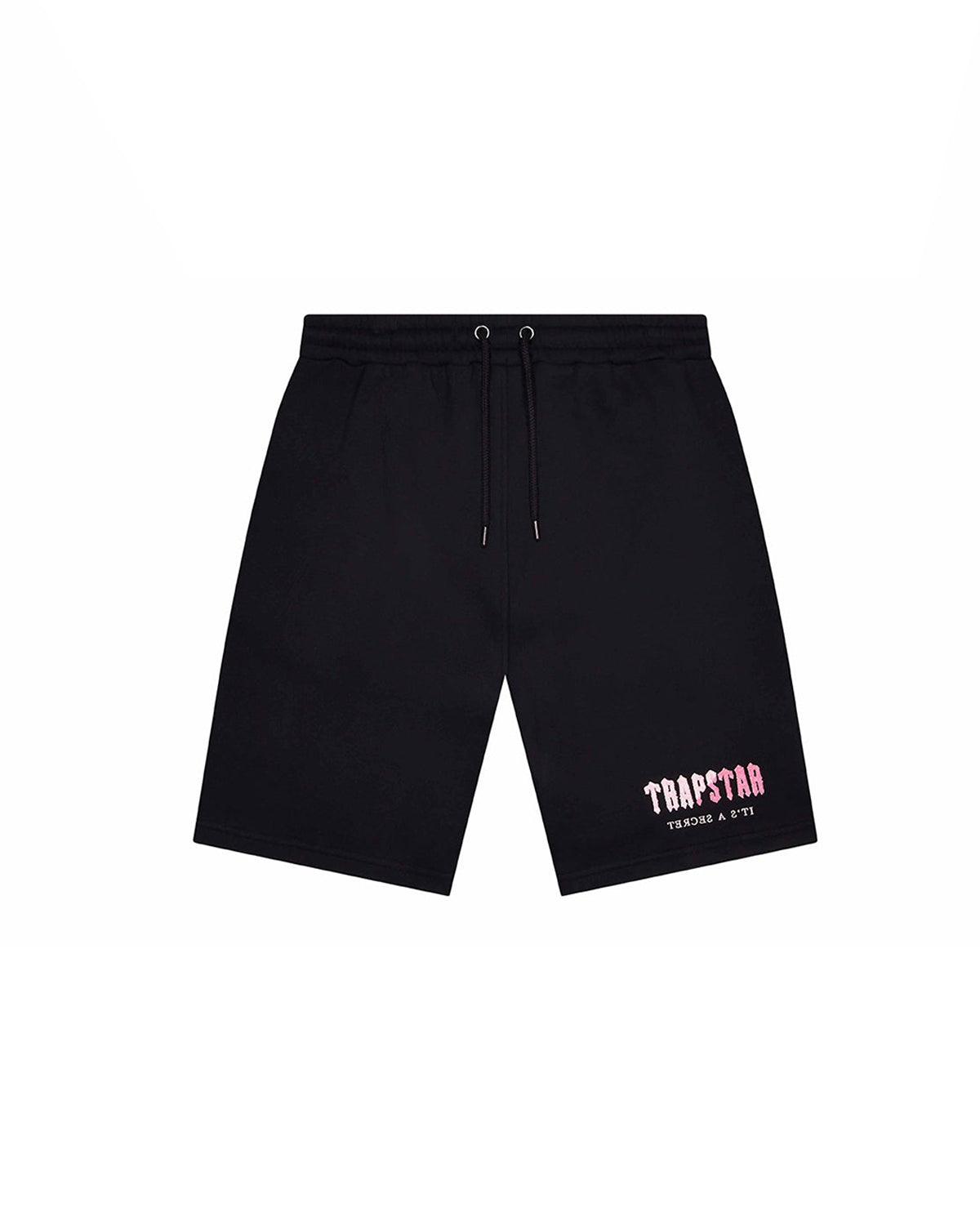 Decoded Chenille Shorts - Black/Pink