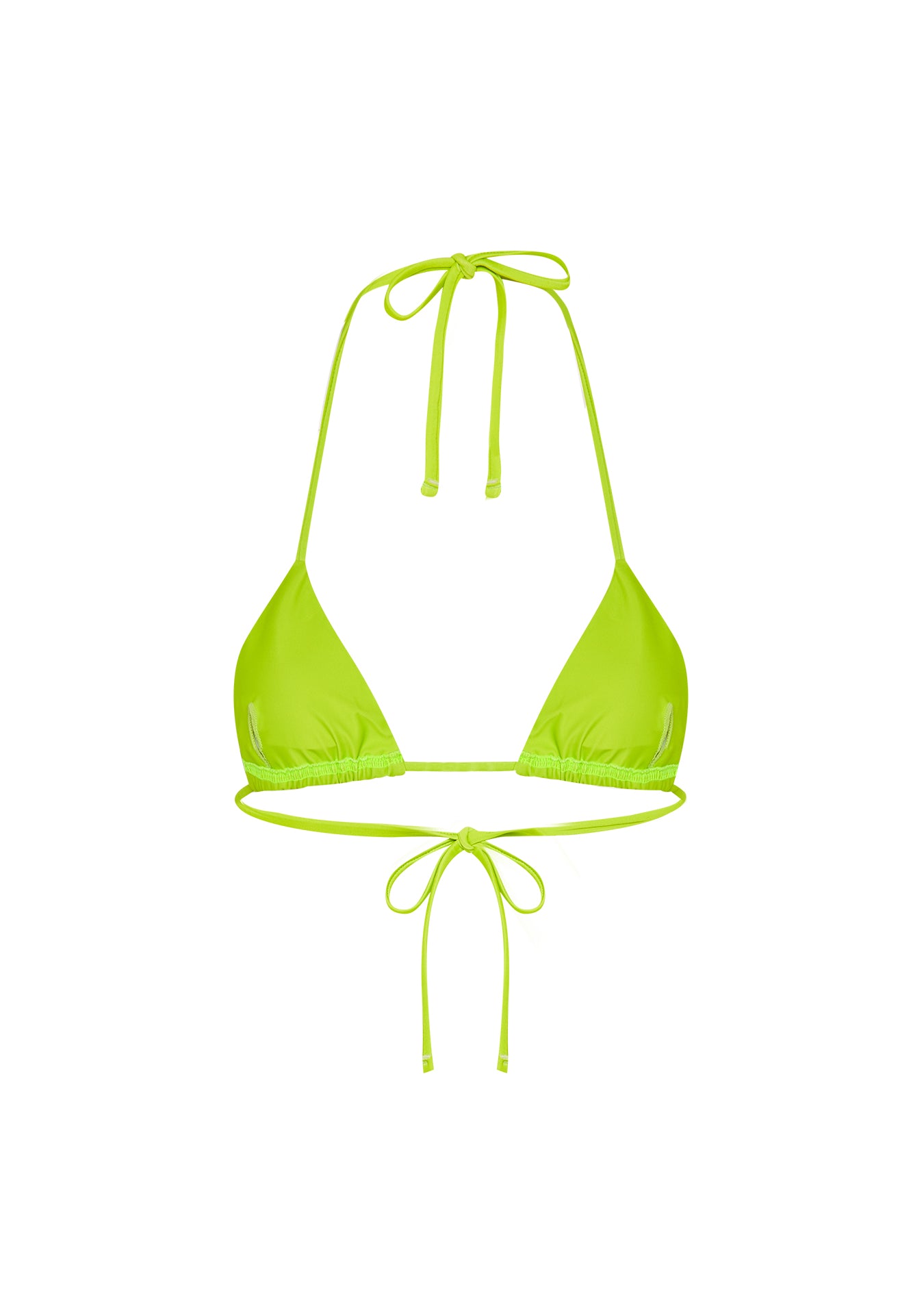 Women's Anime Bikini Top - Lime Punch