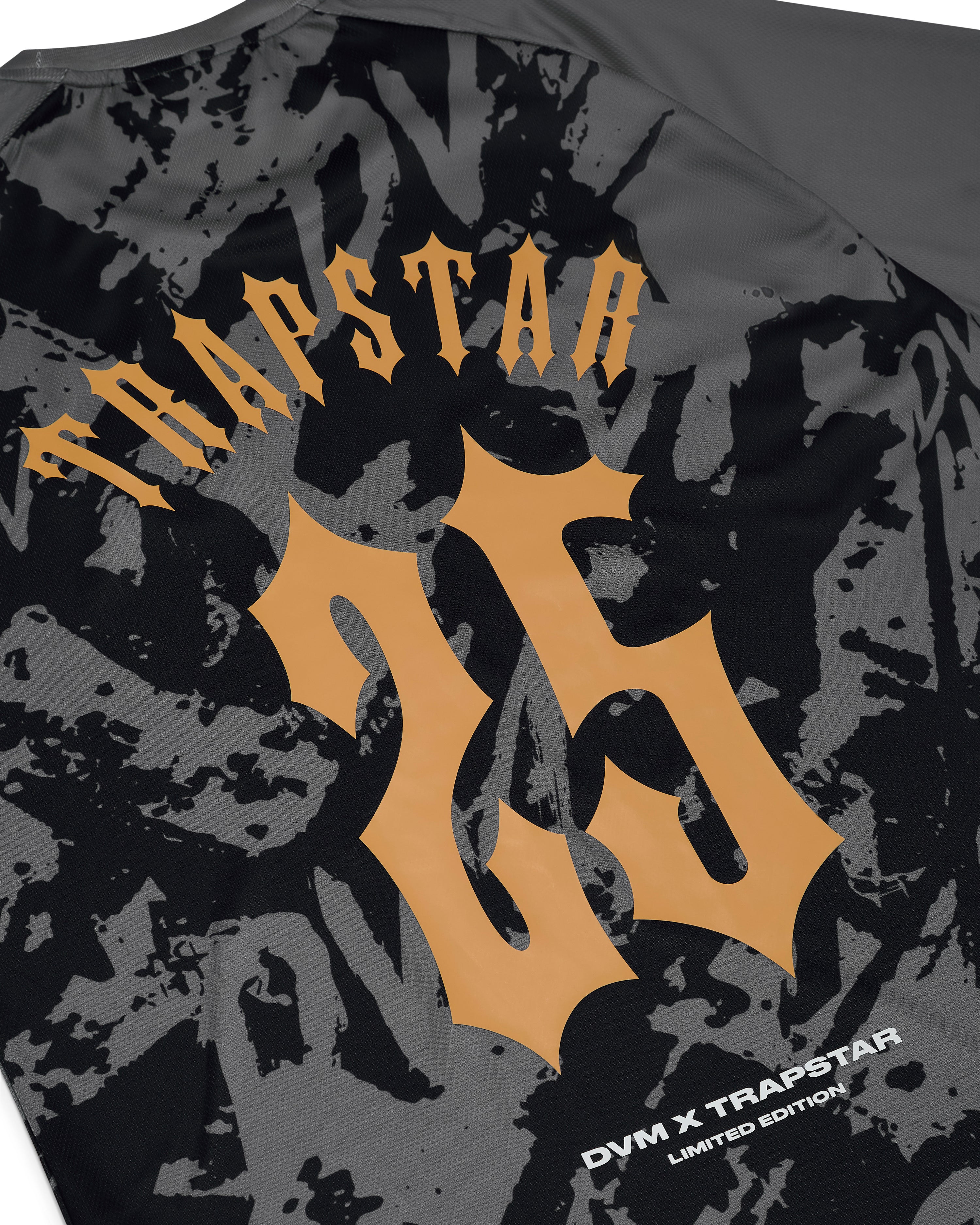 Trapstar x DVM Football Jersey - Grey