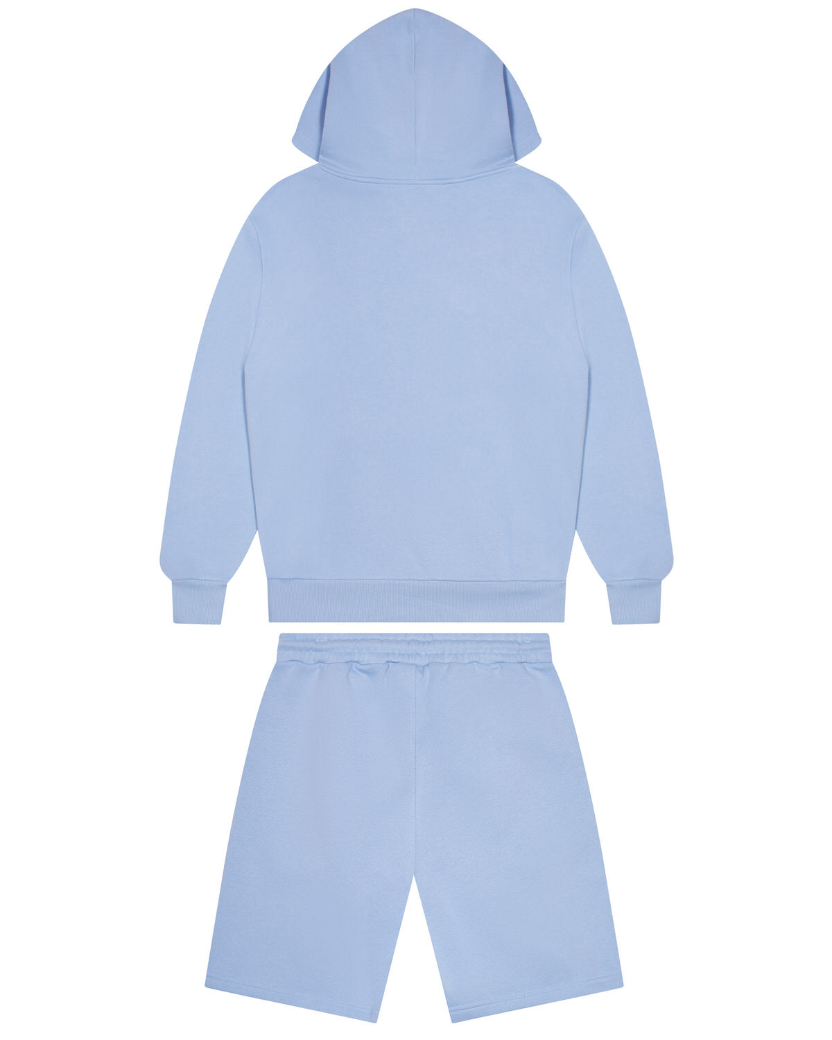 Split Arch Irongate Hooded Shorts Set - Blue/Black